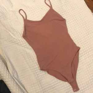 Pink bodysuit